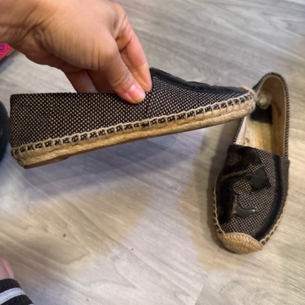 Tory burch espadrilles size 7.5 - Picture 2 of 3